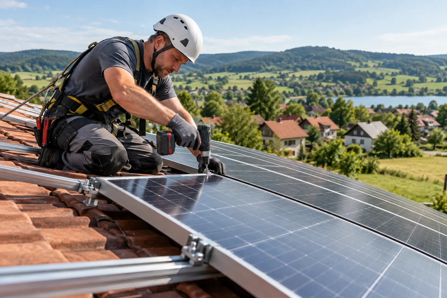 Fotovoltaické systémy – tematická fotografie